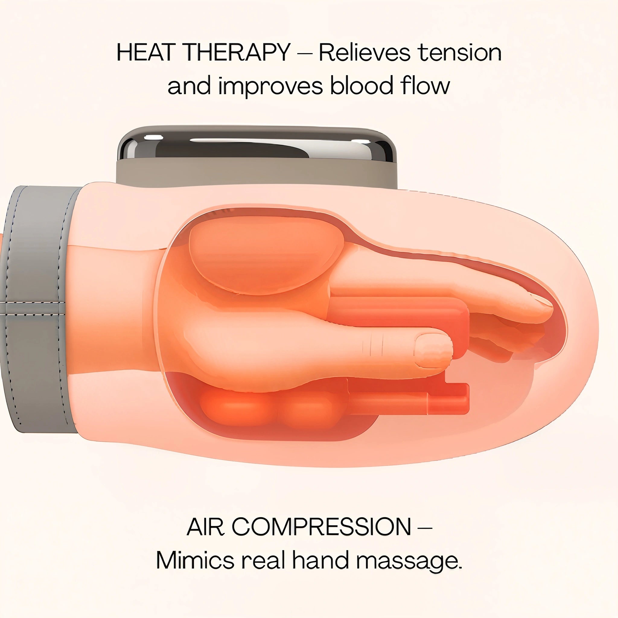Hand Massager with Heat & Compression