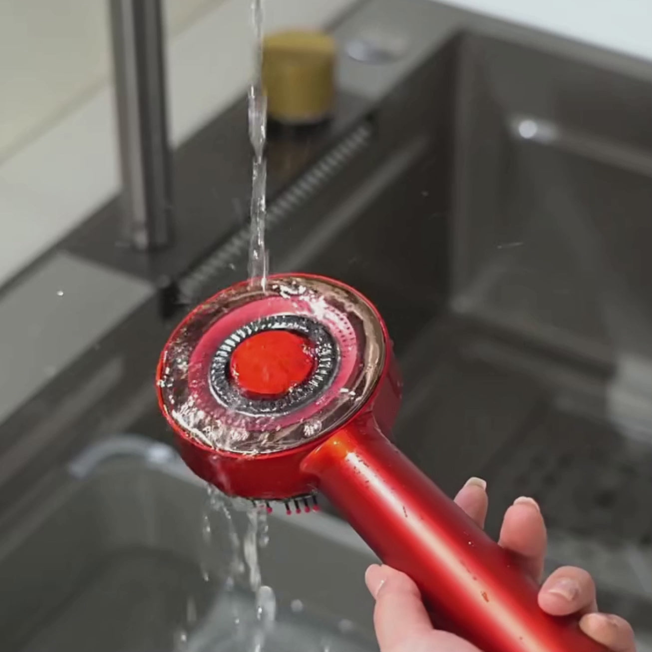 Rechargeable Hair Oil Applicator Brush