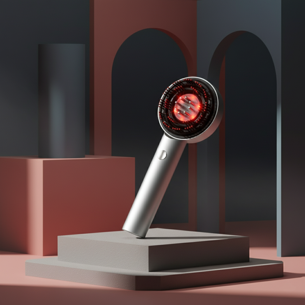 Red Light Scalp Brush